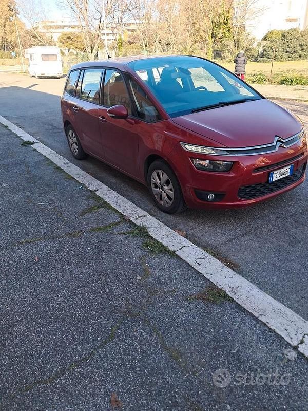 Usata Citroën Grand C4 Picasso 120 CV (88 kW) 2016 Rosso Monovolume