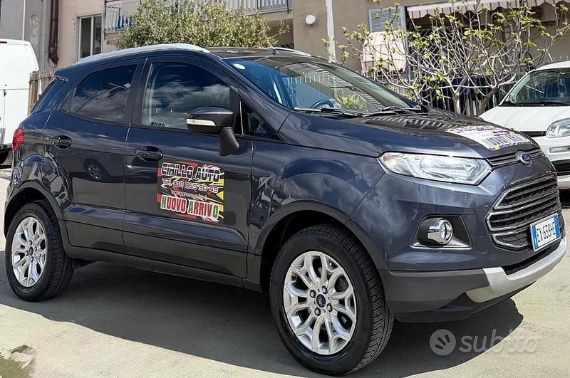 Usata Ford Ecosport Titanium 90 CV (66 kW) 2014 Grigio SUV