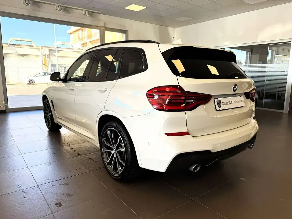 Usata BMW X3 M Sport 190 CV (139 kW) 2020 Bianco SUV