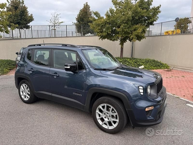 Blu/azzurro Usata 2024 Jeep Renegade Limited SUV | 23.500 € (Molto cara) - Immagine 1/4