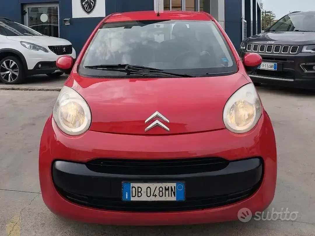 Usata Citroën C1 68 CV (50 kW) 2006 Rosso Utilitaria