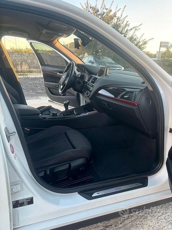 Usata BMW 116 108 CV (79 kW) 2016 Bianco Utilitaria