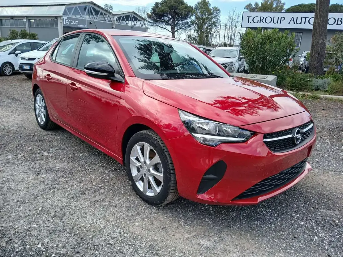 Usata Opel Corsa Edition 75 CV (55 kW) 2021 Rosso Utilitaria