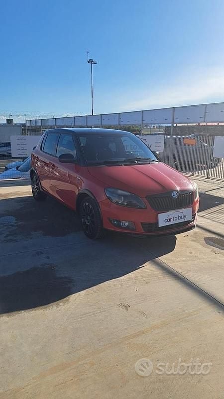 Usata Skoda Fabia Monte Carlo 90 CV (66 kW) 2013 Rosso Berlina