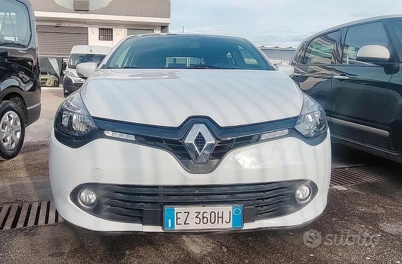 Usata Renault Clio IV 75 CV (55 kW) 2015 Bianco Berlina
