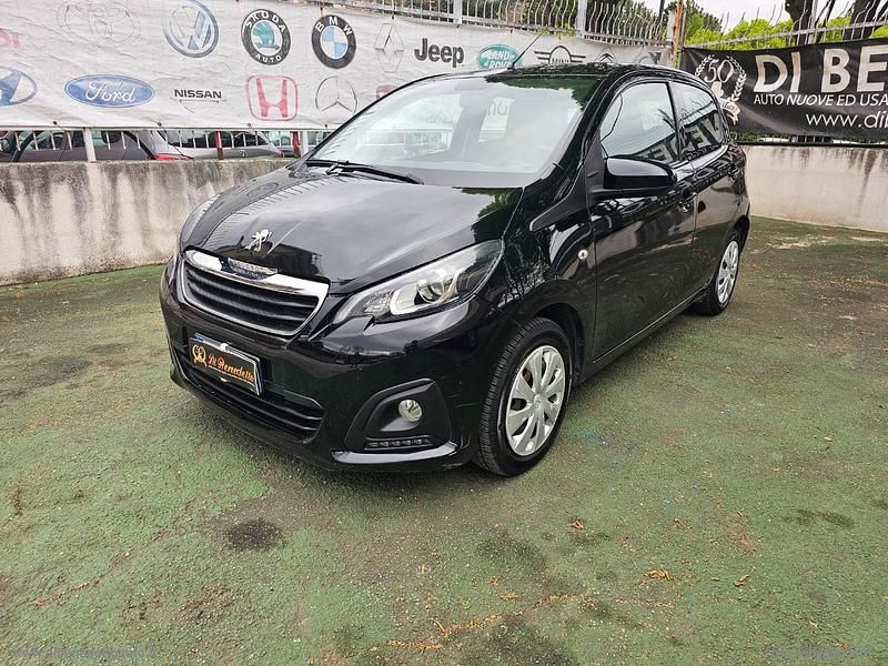 Usata Peugeot 108 Collection 69 CV (50 kW) 2018 Nero Utilitaria