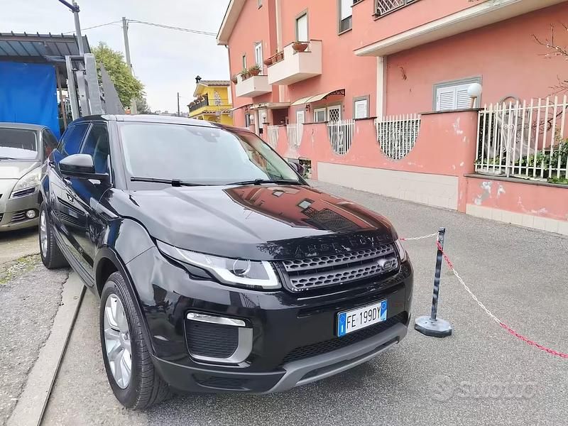 Usata Land Rover Range Rover evoque 2017 Nero SUV