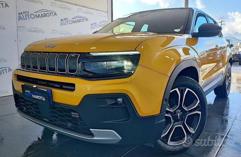 Usata Jeep Avenger Summit 101 CV (74 kW) 2023 Giallo SUV