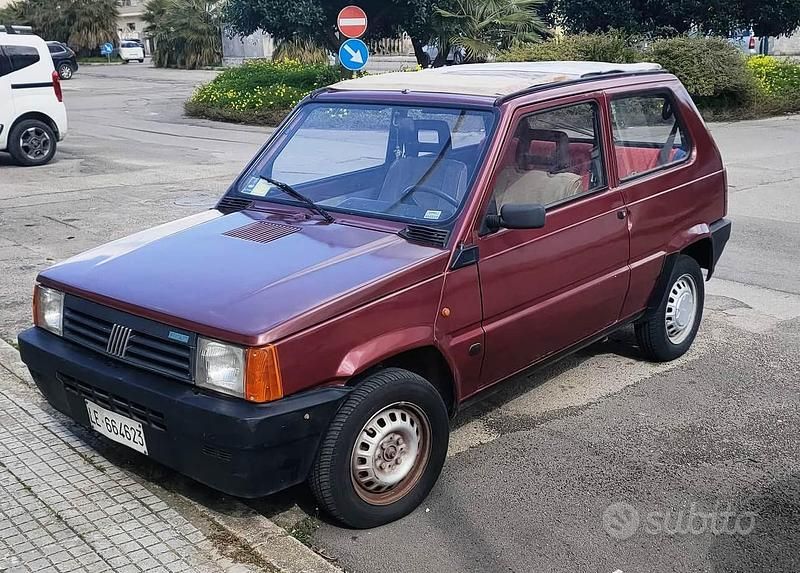 Usata Fiat Panda 34 CV (25 kW) 1992 Rosso Utilitaria
