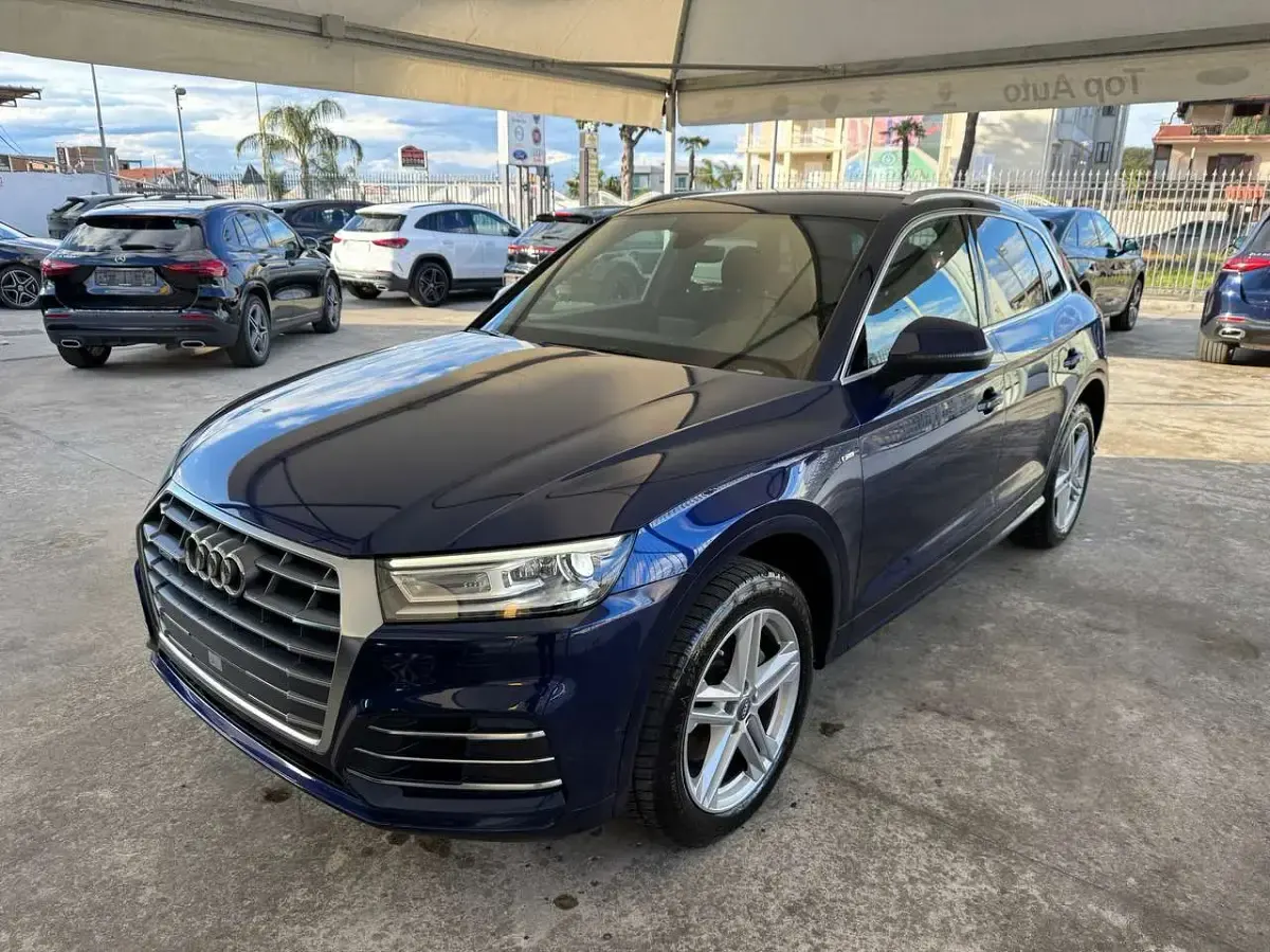Brugt Audi Q5 S-line plus 190 HK (139 kW) 2019 Blå SUV