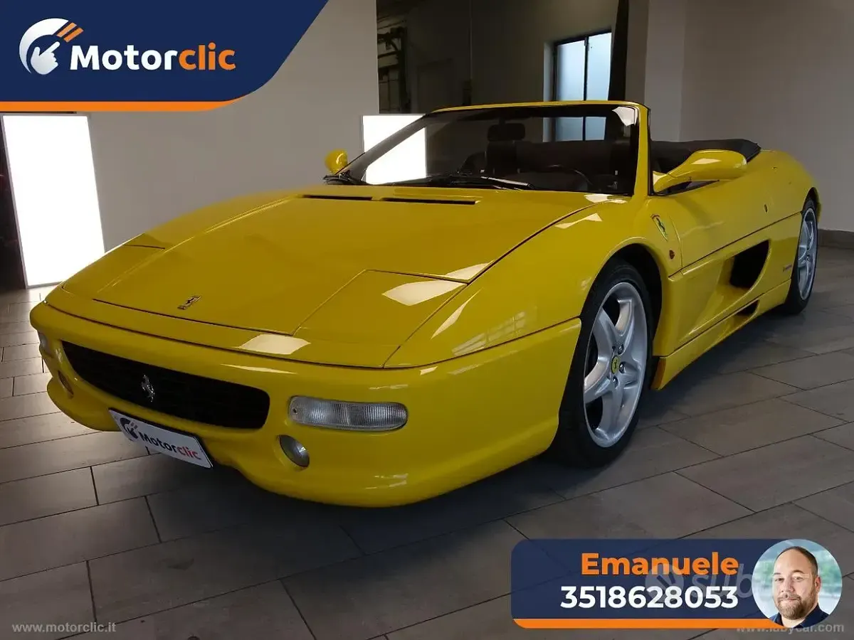 Usata Ferrari F355 380 CV (279 kW) 1998 Giallo