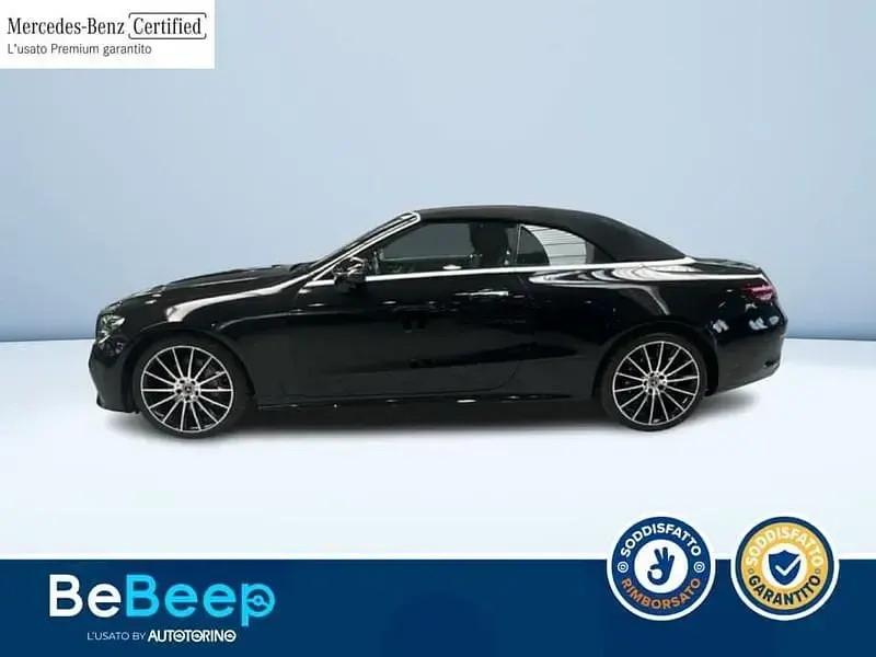 Usata Mercedes E220 Premium 2021 Nero Cabrio