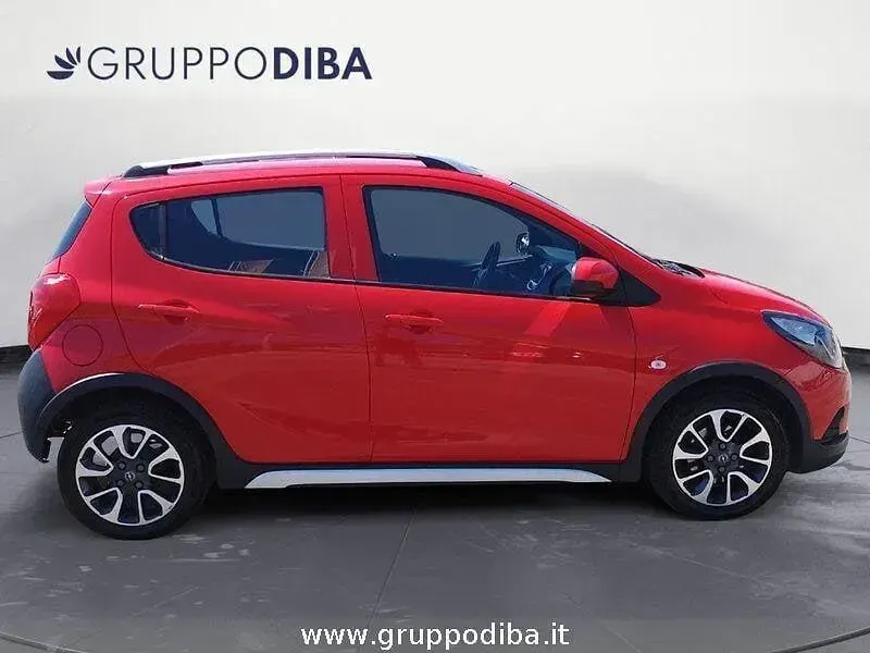 Usata Opel Karl Rocks 75 CV (55 kW) 2018 Rosso Utilitaria