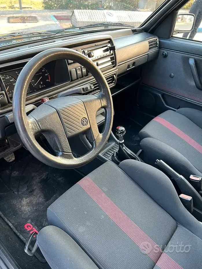 Usata VW Golf III GTI 110 CV (80 kW) 1991 Nero Utilitaria