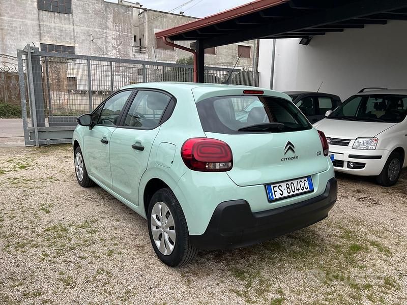 Usata Citroën C3 PureTech 82 CV (60 kW) 2018 Verde Utilitaria