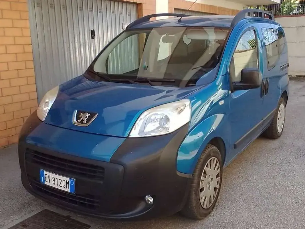 Usata Peugeot TePee Premium 75 CV (55 kW) 2014 Blu/azzurro Monovolume