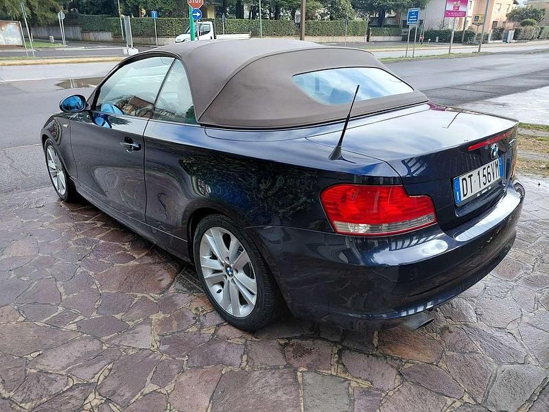 Usata BMW 120 Cabriolet 177 CV (130 kW) 2008 Blu/azzurro Cabrio