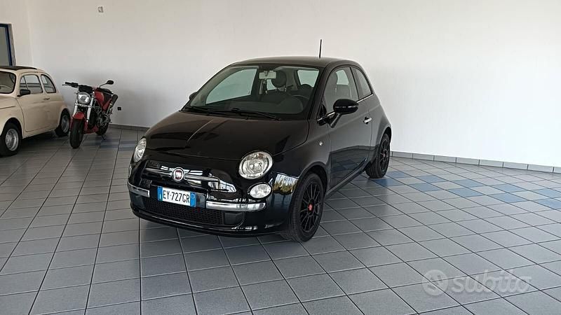 Usata Fiat 500 Lounge 69 CV (50 kW) 2015 Nero Utilitaria