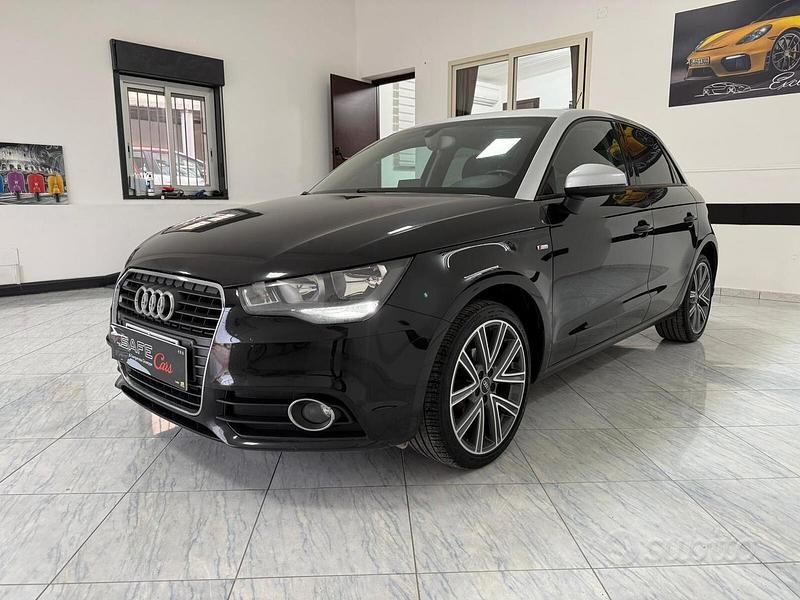 Usata Audi A1 S-Line 90 CV (66 kW) 2012 Nero Utilitaria