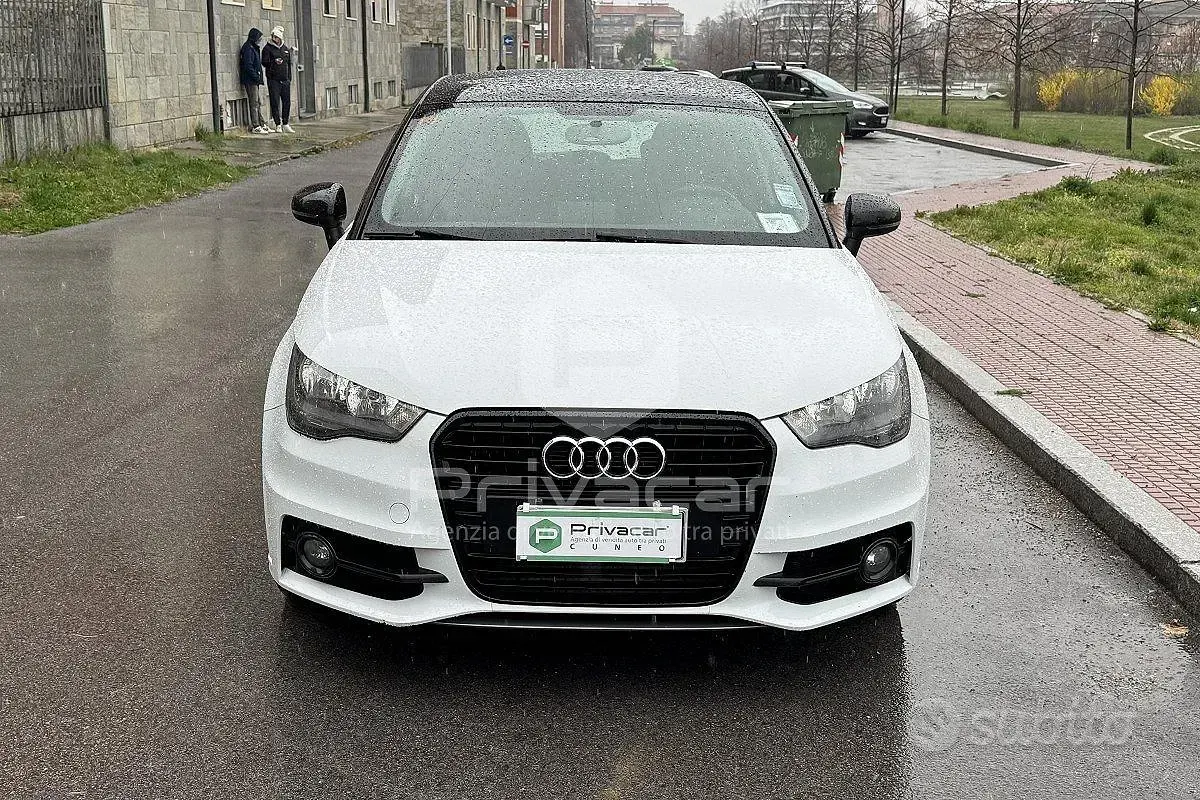 Usata Audi A1 S-Line 90 CV (66 kW) 2014 Bianco Utilitaria