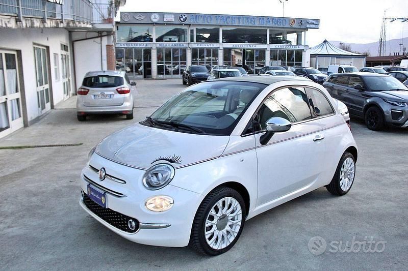 Usata Fiat 500C 95 CV (69 kW) 2017 Beige Cabrio