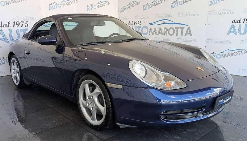 Usata Porsche 911 Carrera 4 Cabriolet 300 CV (220 kW) 2001 Blu/azzurro Cabrio
