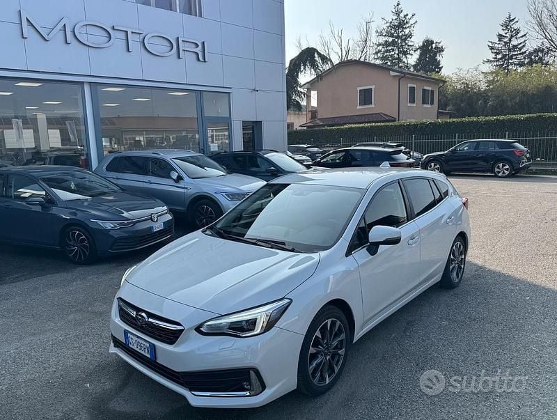 Usata Subaru Impreza Style 114 CV (83 kW) 2024 Bianco Utilitaria