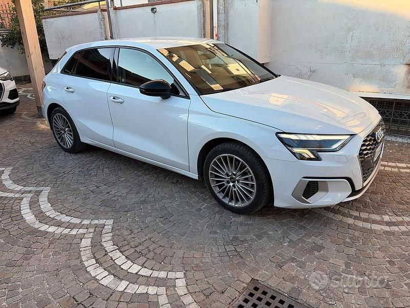 Usata Audi A3 116 CV (85 kW) 2022 Bianco Berlina