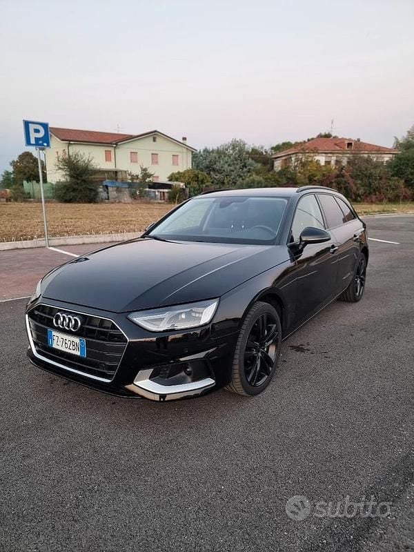 Usata Audi A4 Advanced Plus 204 CV (150 kW) 2020 Nero Station wagon