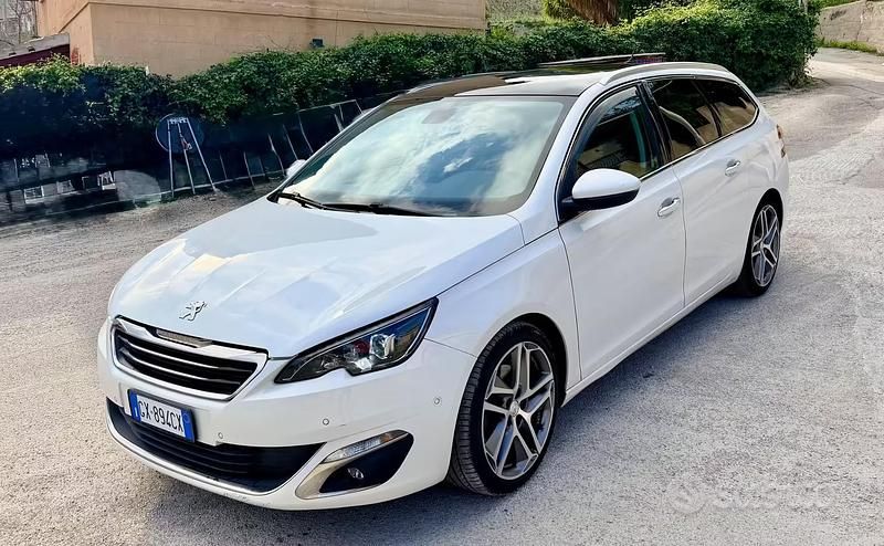 Usata Peugeot 308 GT-line 2015 Bianco Station wagon
