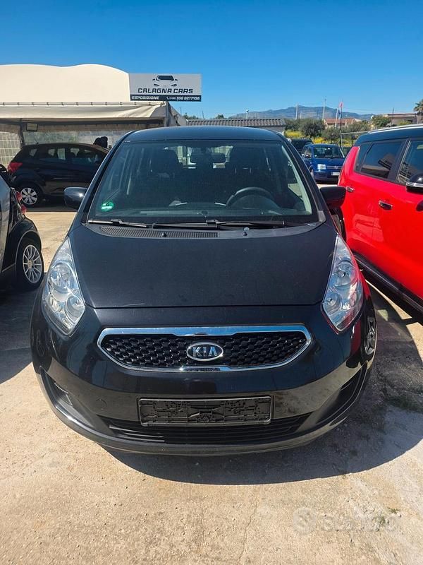 Usata Kia Venga 128 CV (94 kW) 2012 Nero Utilitaria