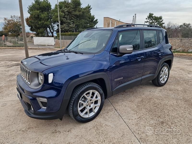 Usata Jeep Renegade Limited 120 CV (88 kW) 2019 Blu SUV