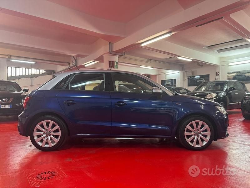 Usata Audi A1 Attraction 116 CV (85 kW) 2016 Blu Utilitaria