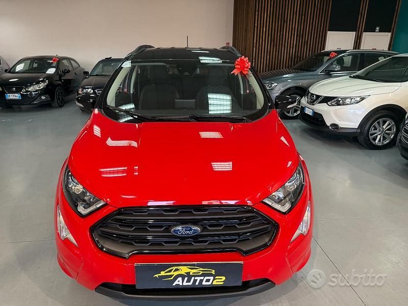 Usata Ford Ecosport ST-Line 125 CV (91 kW) 2020 Rosso SUV