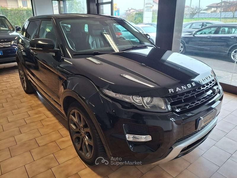 Usata Land Rover Range Rover evoque Dynamic 190 CV (139 kW) 2013 Nero SUV