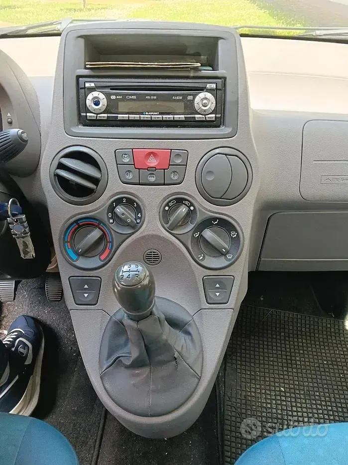 Usata Fiat Panda Dynamic 60 CV (44 kW) 2007 Grigio Utilitaria
