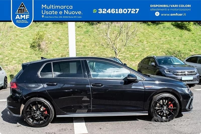 Usata VW Golf VIII GTI 245 CV (180 kW) 2022 Nero Berlina