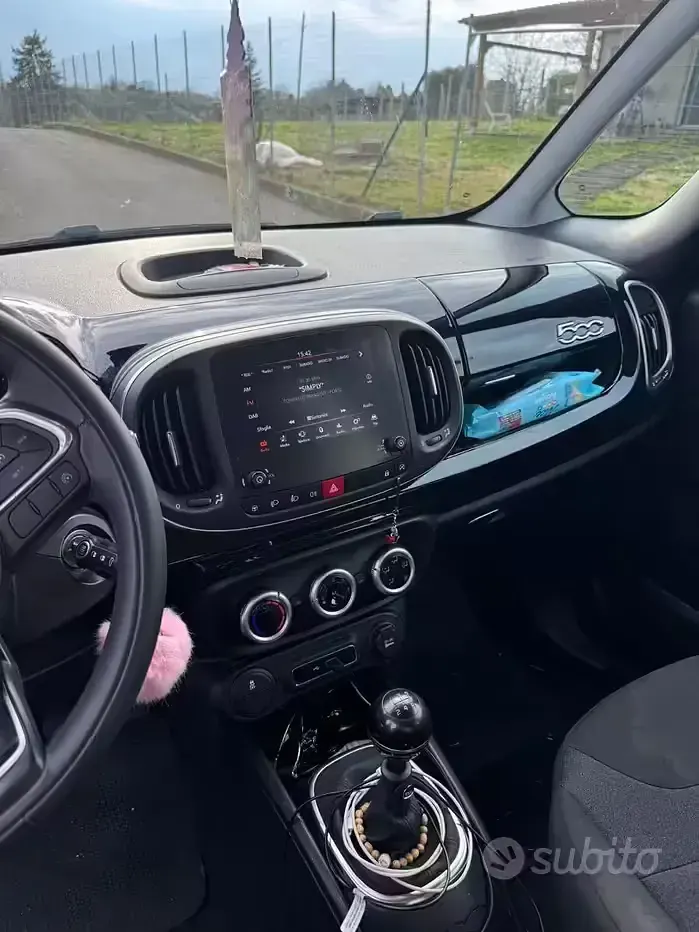 Usata Fiat 500L Cross 95 CV (69 kW) 2019 Nero Monovolume