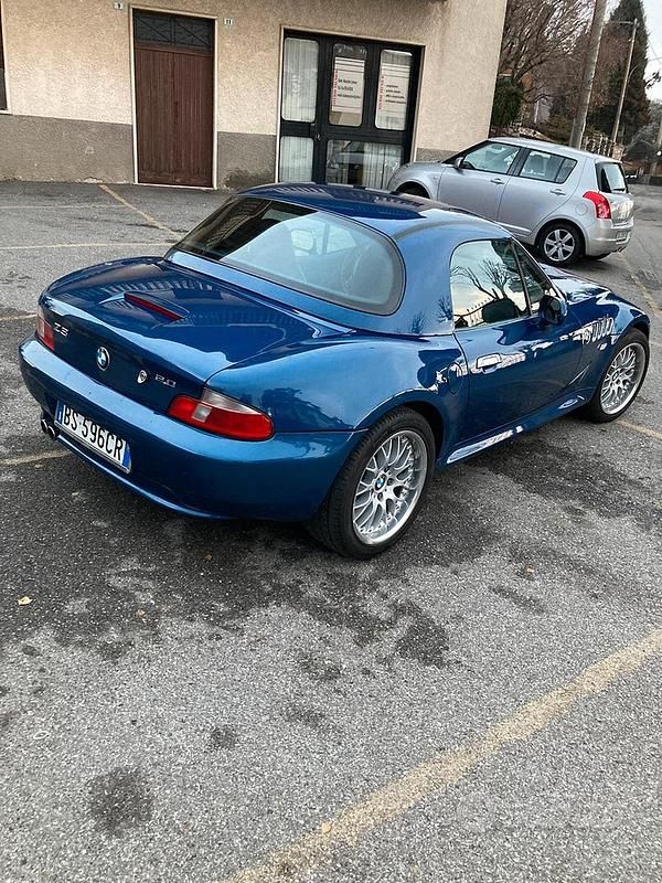 Usata BMW Z3 M Sport 150 CV (110 kW) 2001 Blu Cabrio