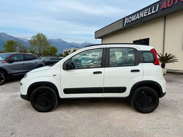 Usata Fiat Panda 4x4 S 86 CV (63 kW) 2020 Bianco Utilitaria
