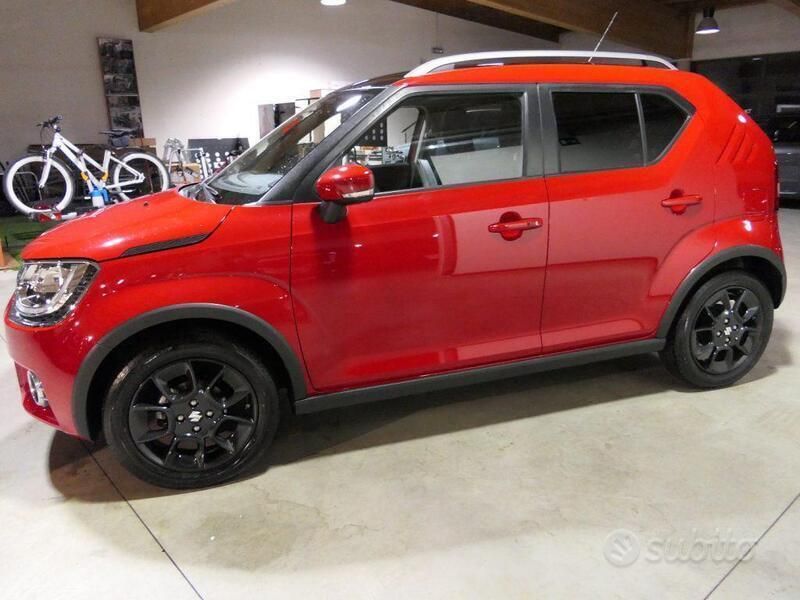 Usata Suzuki Ignis 90 CV (66 kW) 2019 Rosso Utilitaria