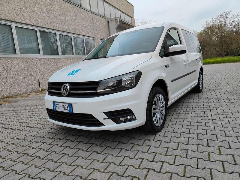 Usata VW Caddy Maxi Style 102 CV (75 kW) 2019 Bianco Monovolume