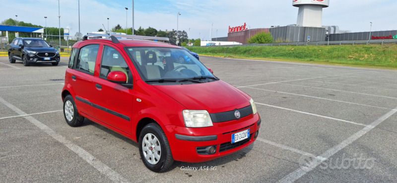 Usata Fiat Panda Dynamic 70 CV (51 kW) 2010 Rosso Utilitaria