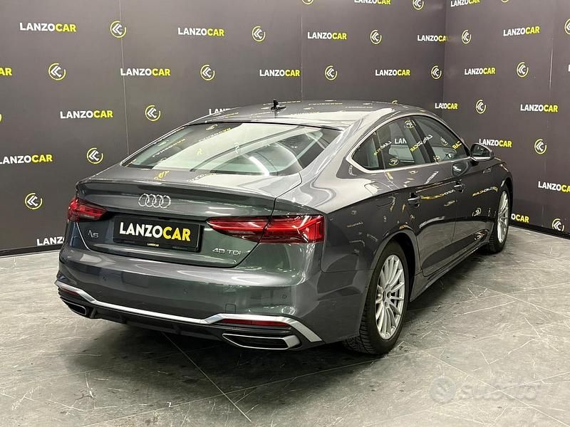 Usata Audi A5 Sportback S-Line 204 CV (150 kW) 2024 Grigio Utilitaria