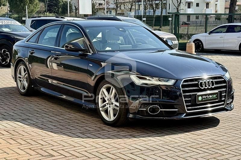Usata Audi A6 Ambiente 190 CV (139 kW) 2018 Blu Berlina