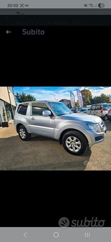 Grigio Usata 2016 Mitsubishi Pajero SUV | 15.900 € (Buon prezzo) - Immagine 1/3