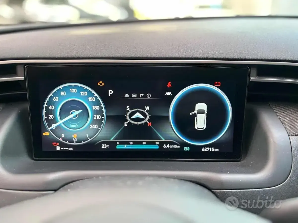 Usata Hyundai Tucson 179 CV (131 kW) 2022 Grigio scuro SUV