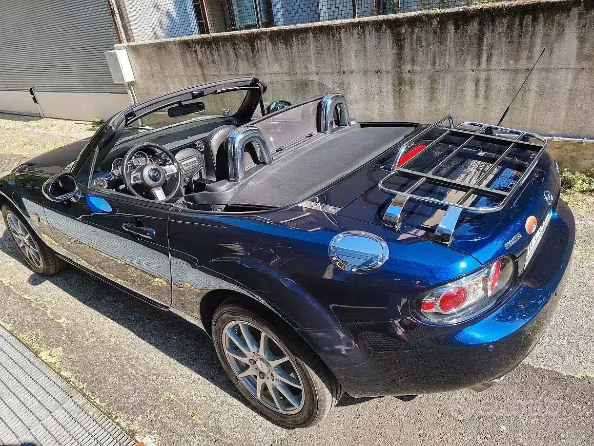 Usata Mazda MX5 126 CV (92 kW) 2007 Bluazzurro Cabrio
