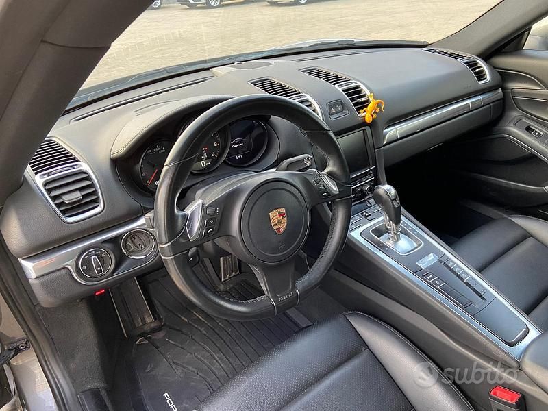 Usata Porsche Cayman 275 CV (202 kW) 2015 Grigio Coupé