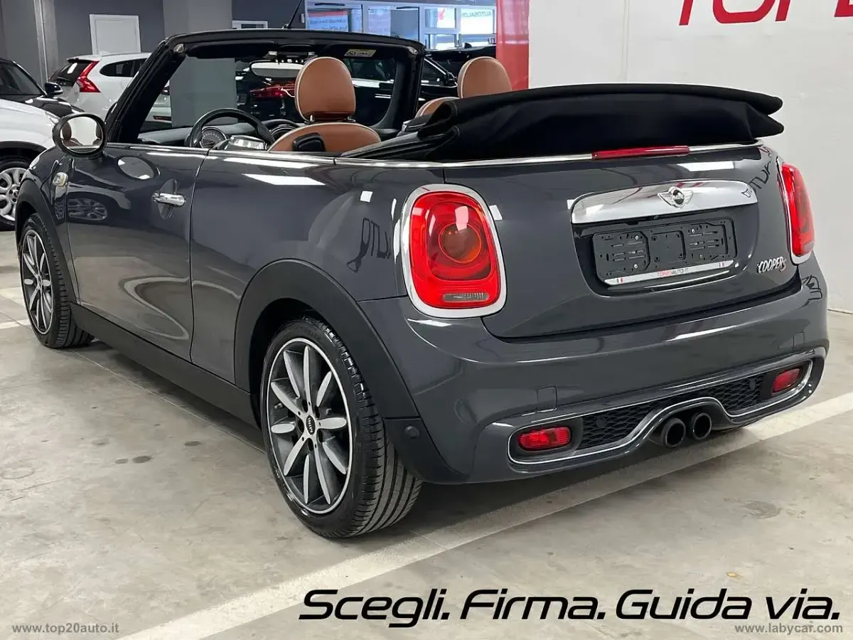Usata Mini Cooper S Cabriolet 192 CV (141 kW) 2017 Grigio Cabrio